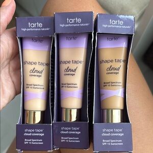 Tarte Shape tape cloud coverage